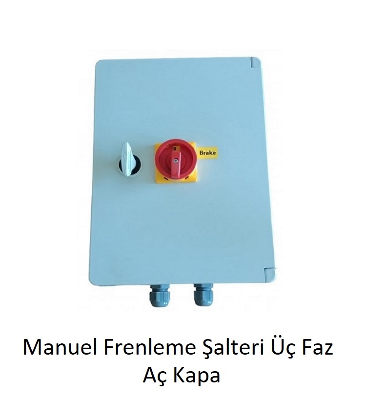 Manuel Frenleme Şalteri Üç Faz Aç Kapa---yeni